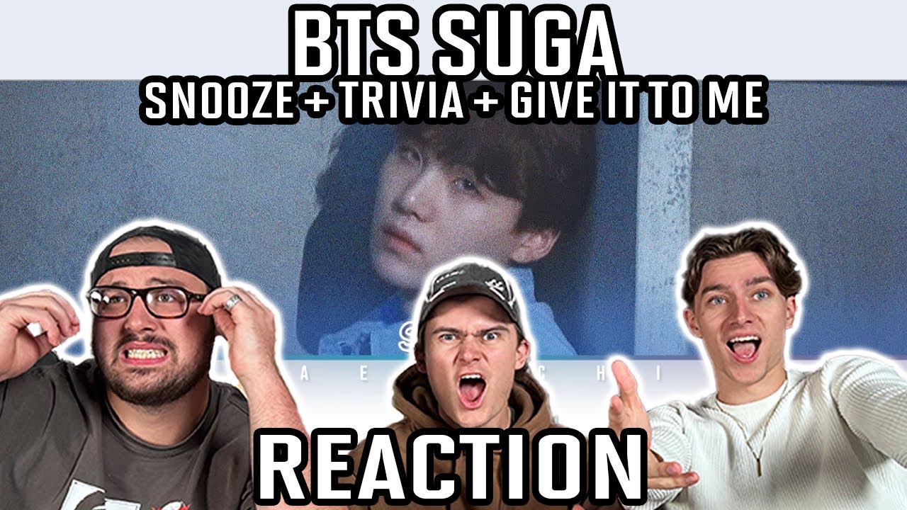 K-POP NEWBIES WATCH BTS AGUST D SNOOZE + TRIVIA + GIVE IT TO ME!