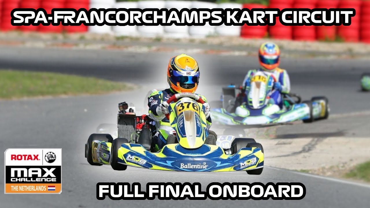 Onboard GoPro Senior Rotax Max 125 | Dutch RMC Round 2 Final | Spa Kart Circuit