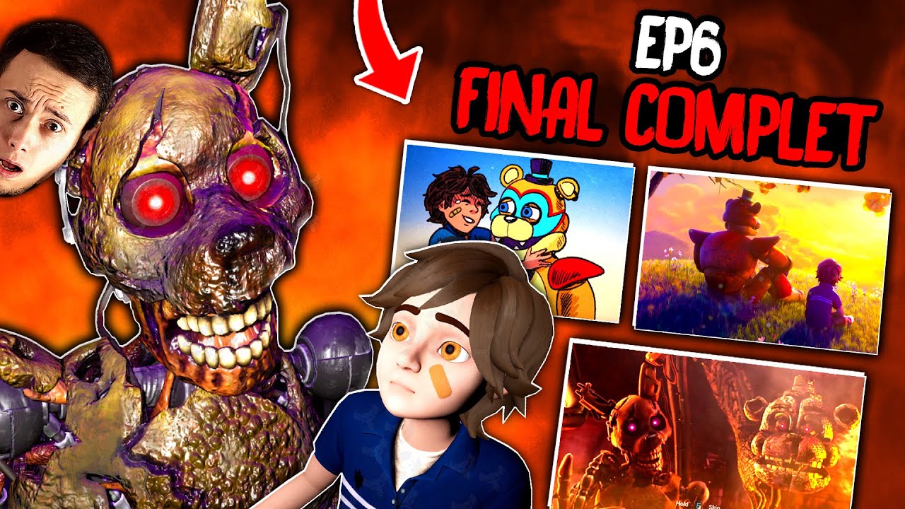 FINAL COMPLET! AFTON si PIZERIA ASCUNSA! FNAF Security Breach! EP 6