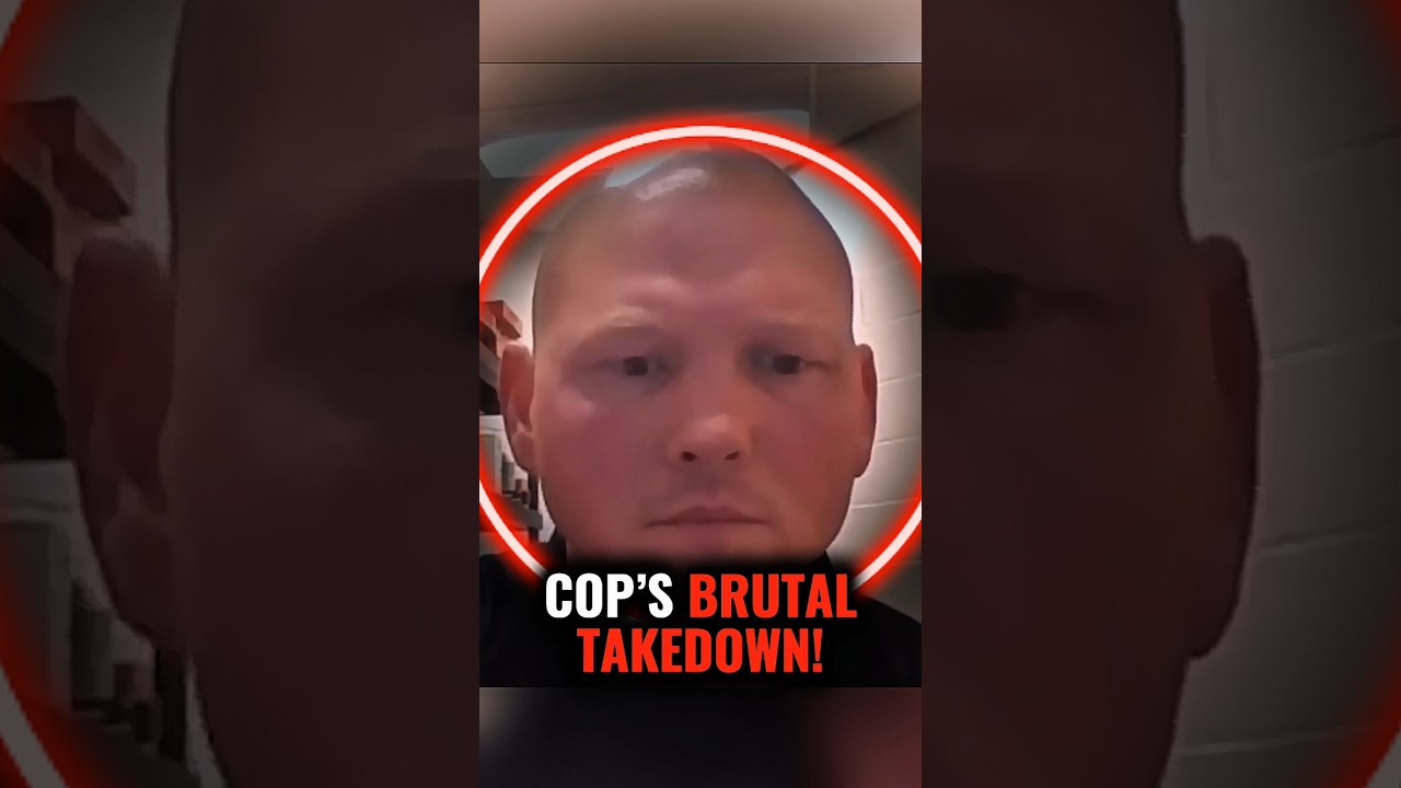 Cop TACKLES Man, Breaking His Ankle During Arrest #shorts