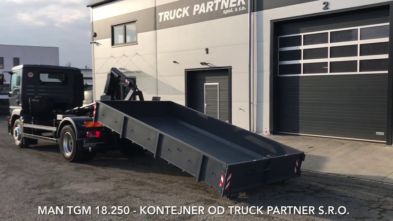 MAN TGM 18.250- kontejner od TRUCK PARTNER s.r.o.