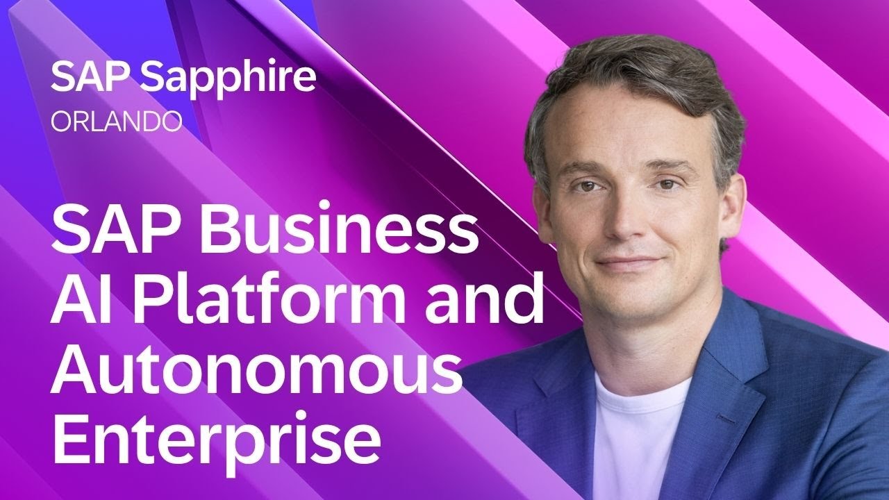 SAP Business AI Platform and Autonomous Enterprise | SAP Sapphire Orlando 2026