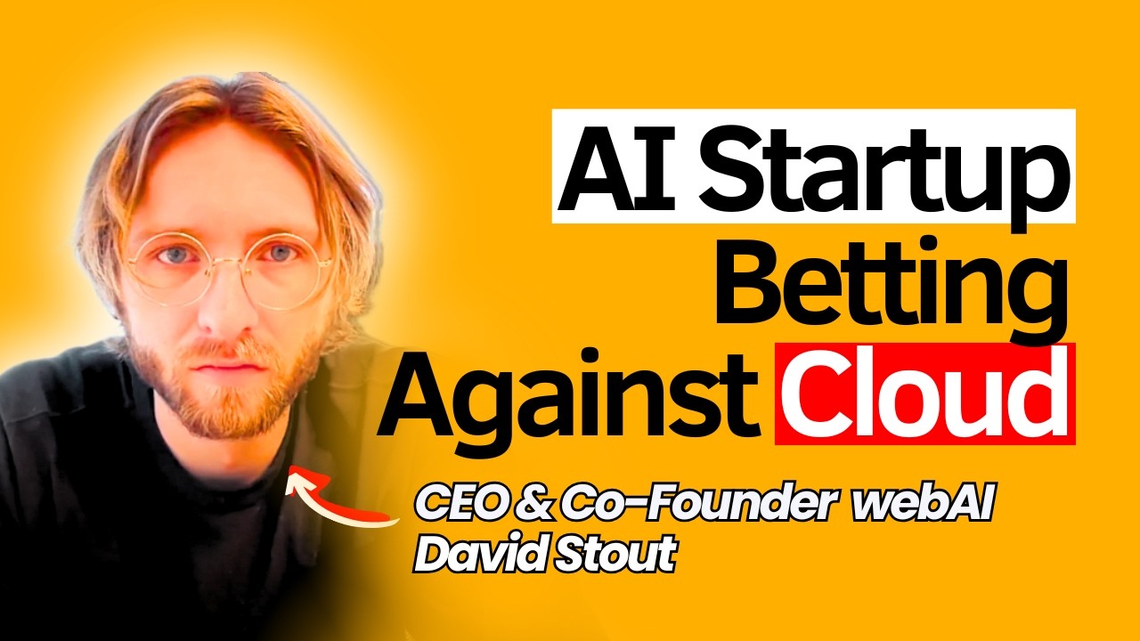 Private AI Models, Future of Personal AI, Running LLMs locally with webAI Founder David Stout