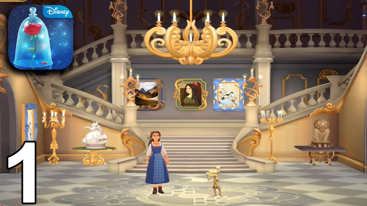 Beauty and the Beast: Perfect Match Gameplay Part 1 - Grand Staircase 3 Stars (iOS Android)
