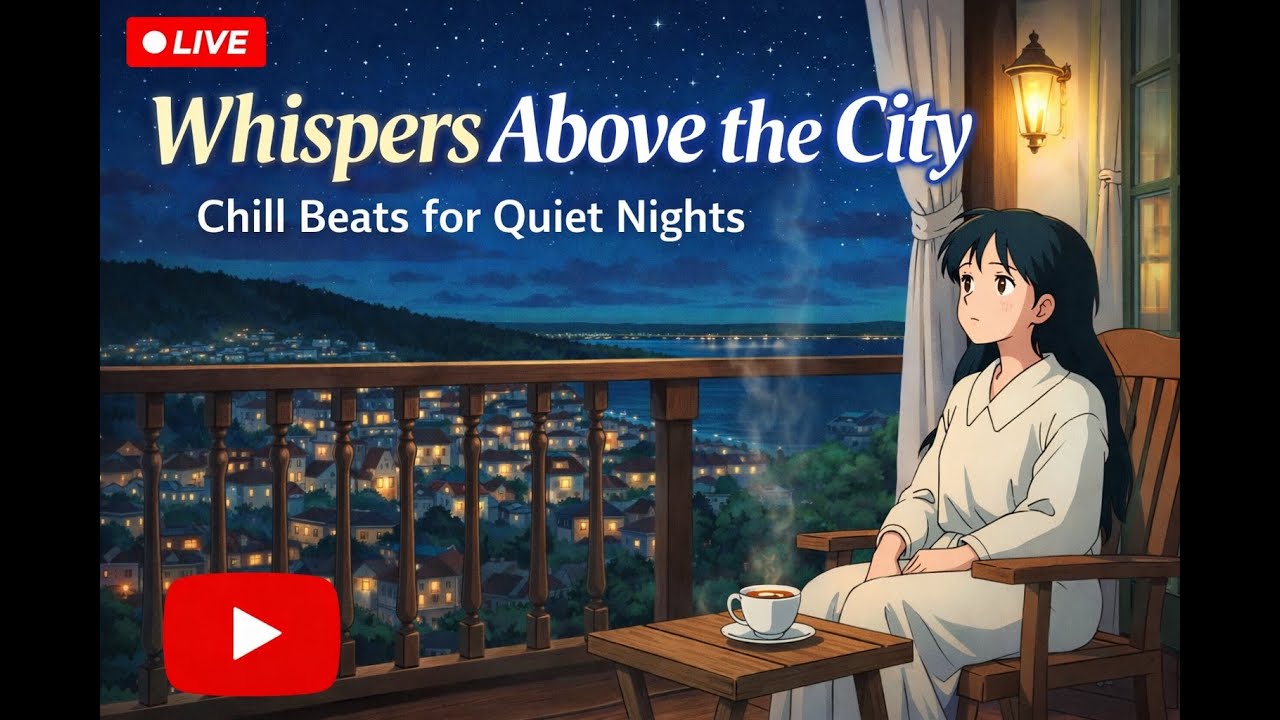Whispers Above the City  | Chill Beats for Quiet Nights