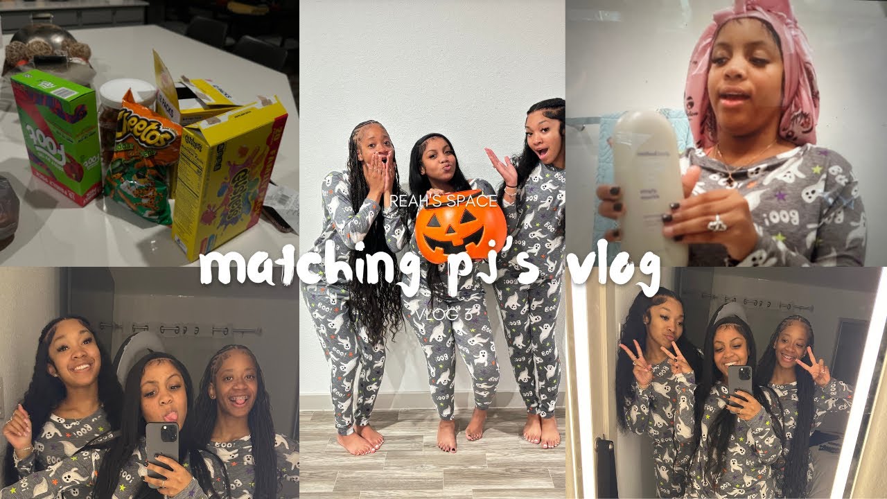GIRLS NIGHT,matching pjs, truth or dare ,first sleep over