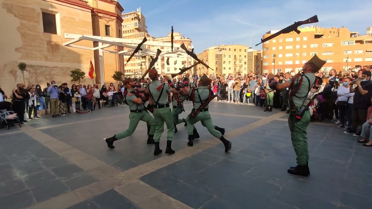 La legión en Málaga, Semana Santa 2022