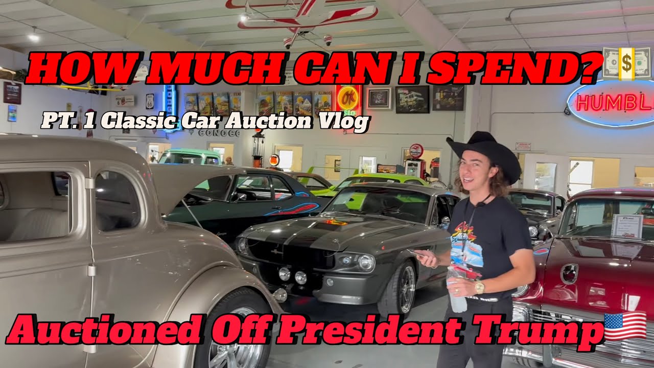 Classic Car Auction LIVE NEGOTIATIONS & Experience Part 1