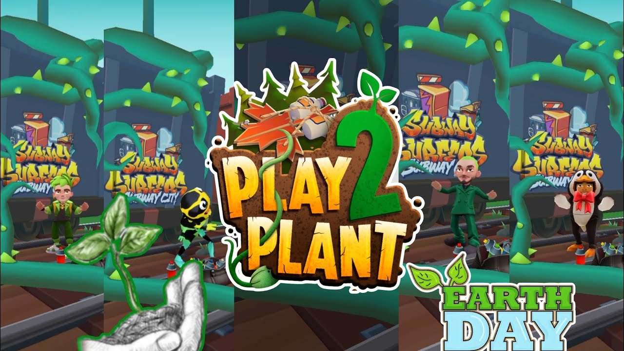 Subway Surfers Upcoming Plant Invasion Challenge 2024 Subway Surfers Play 2 Plant Earth Day Special