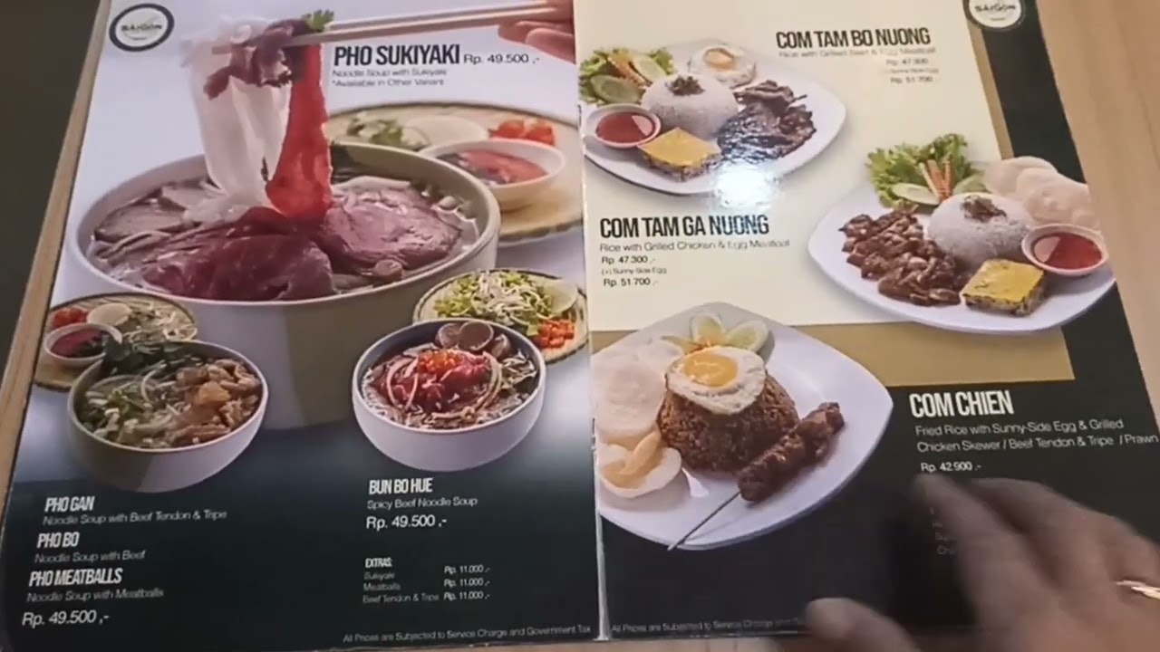 KULINER !! YUK .. MENCOBA "SAIGON STREET FOOD"/ YUMMY  .. PENYAJIANNYA BERBEDA & MENGGODA SELERA.