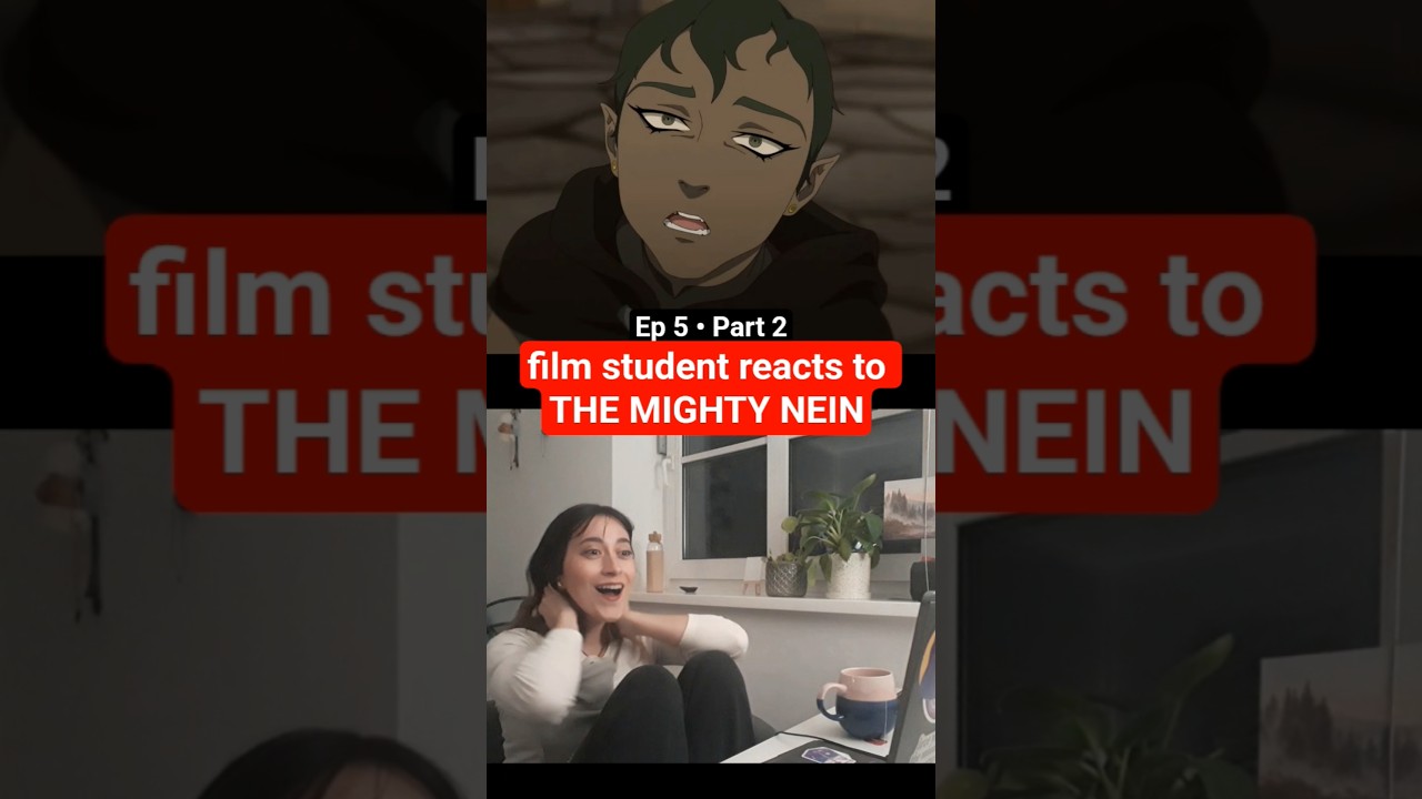 film student reacts to THE MIGHTY NEIN ep5 part2 #reactionvideo #reaction #themightynein #filmstudy
