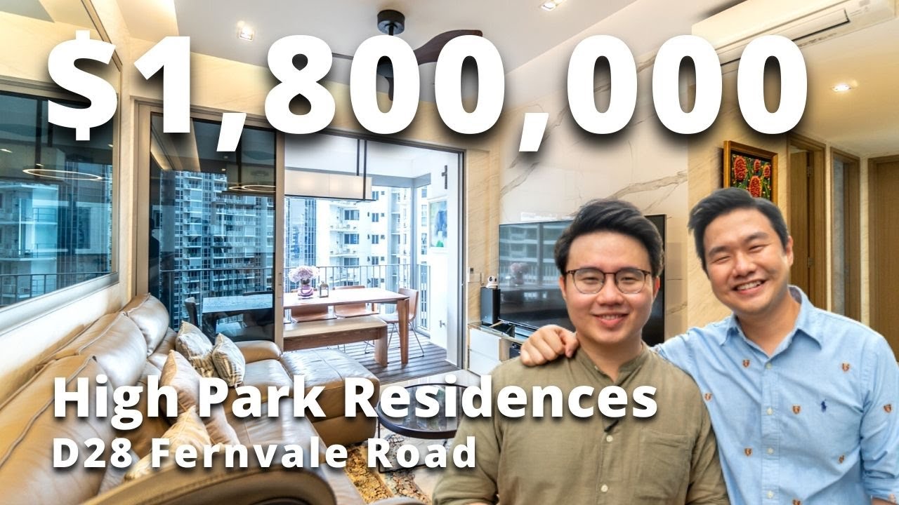 Dual Key Condo with Panoramic View ($1.8M) High Park Residences | Selling Singapore Home Tour Ep.108