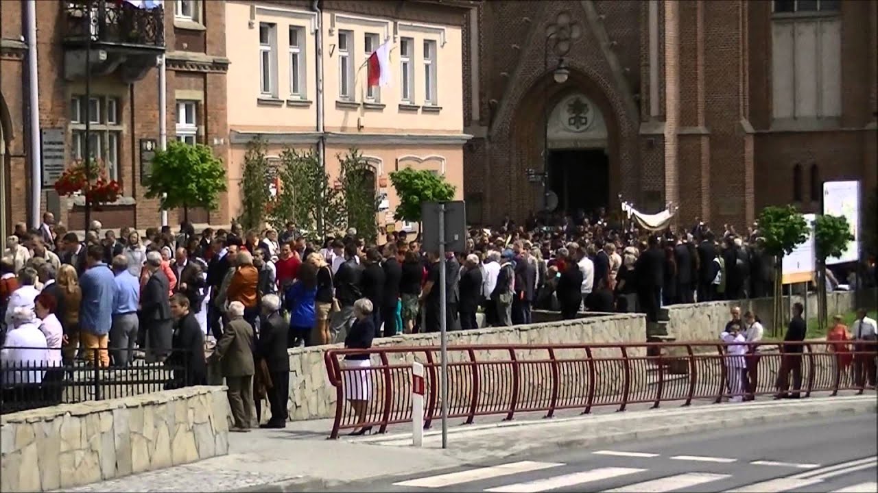 Grybów. Procesja w Boże Ciało 2013