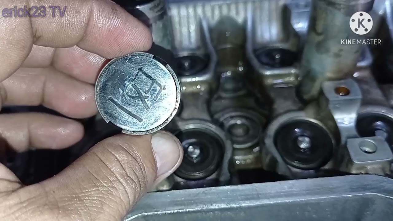 How to resetting toyota corolla small body.valve clearance. PART 2