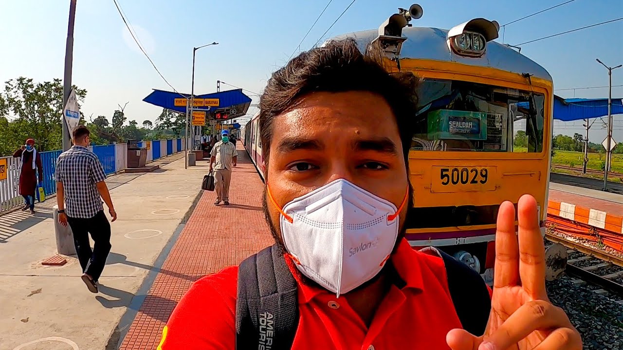 Sealdah Baruipara Route Local Train Journey.