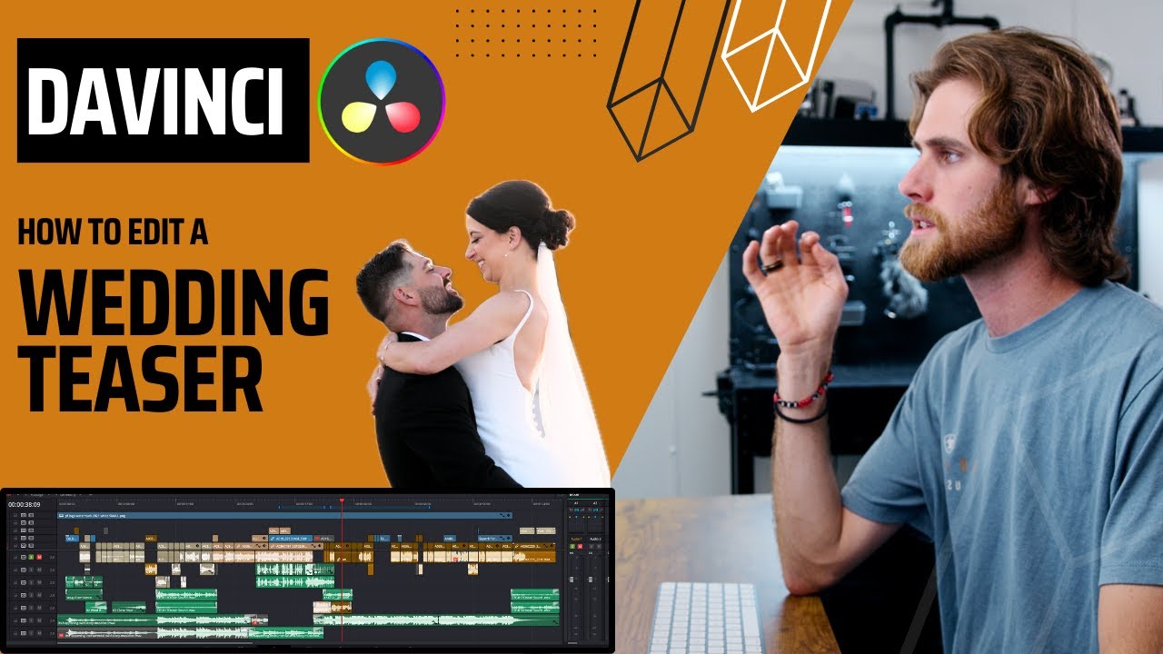 Монтаж грандиозного тизера свадебного фильма! | Davinci Resolve 18