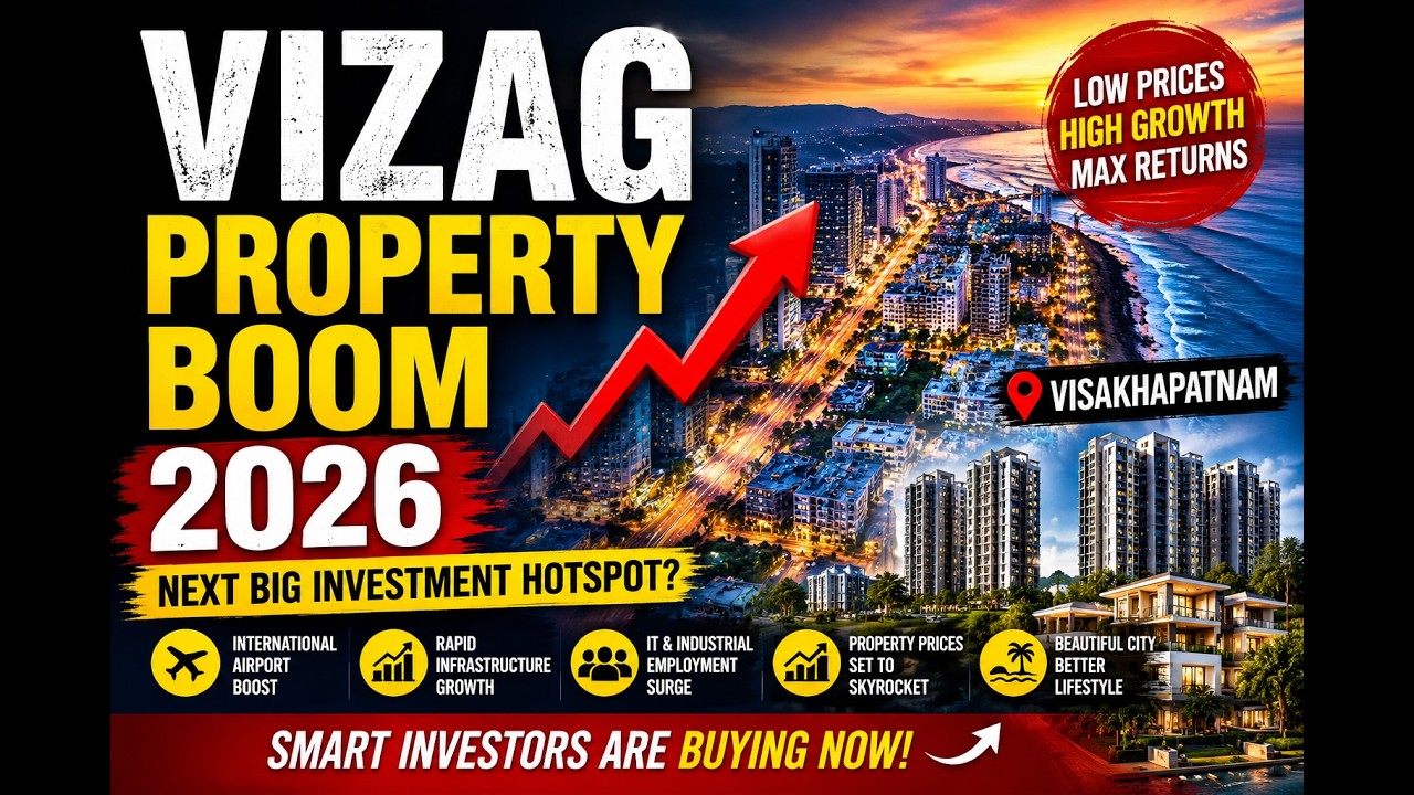 Why Vizag is the Next Hyderabad? | Property Boom 2026