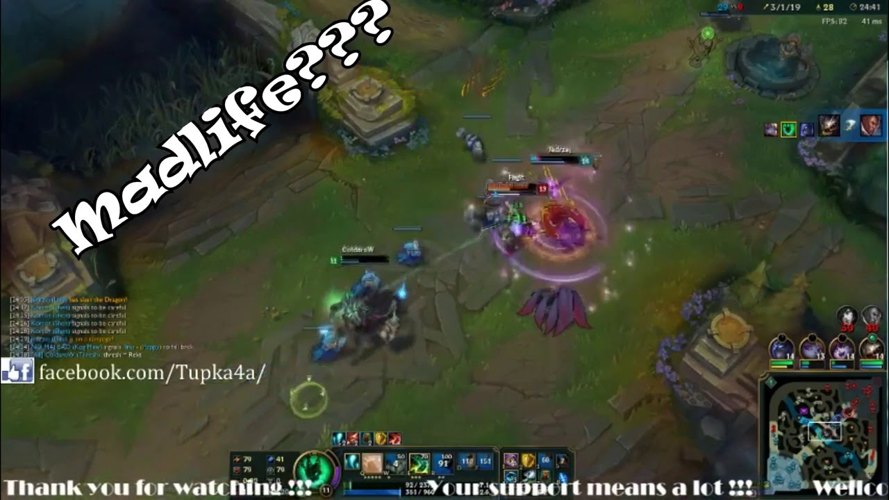 LoL Adventures - Amazing Thresh Montage #1