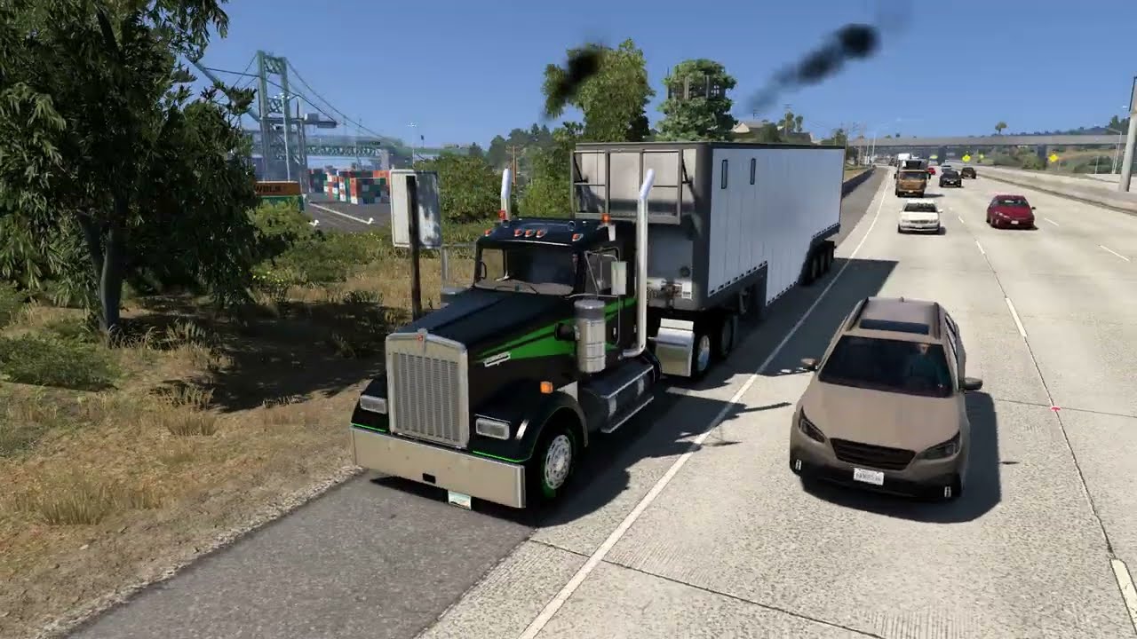 me quedo sin gasolina American truck  simulator