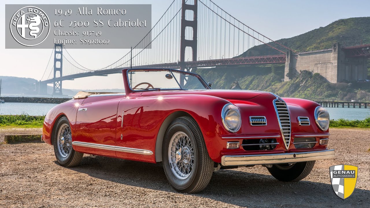 1949 Alfa Romeo 6C 2500 SS
