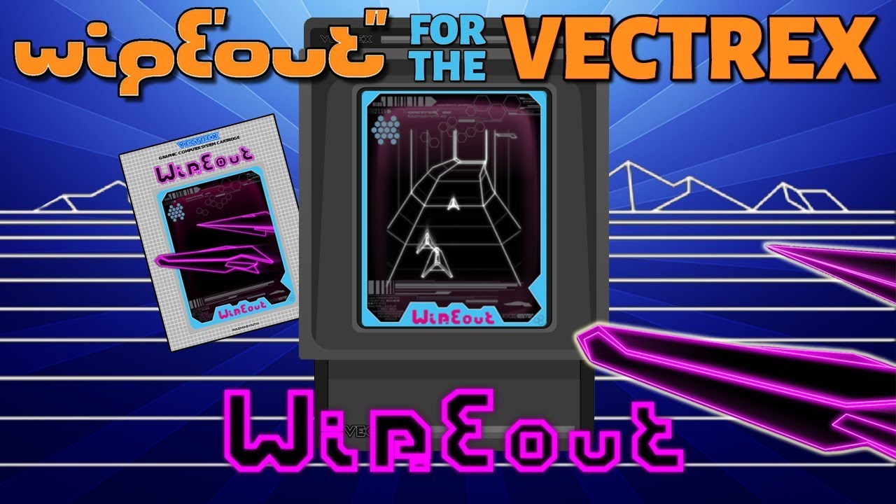 WIREOUT - Wipeout for the Vectrex?