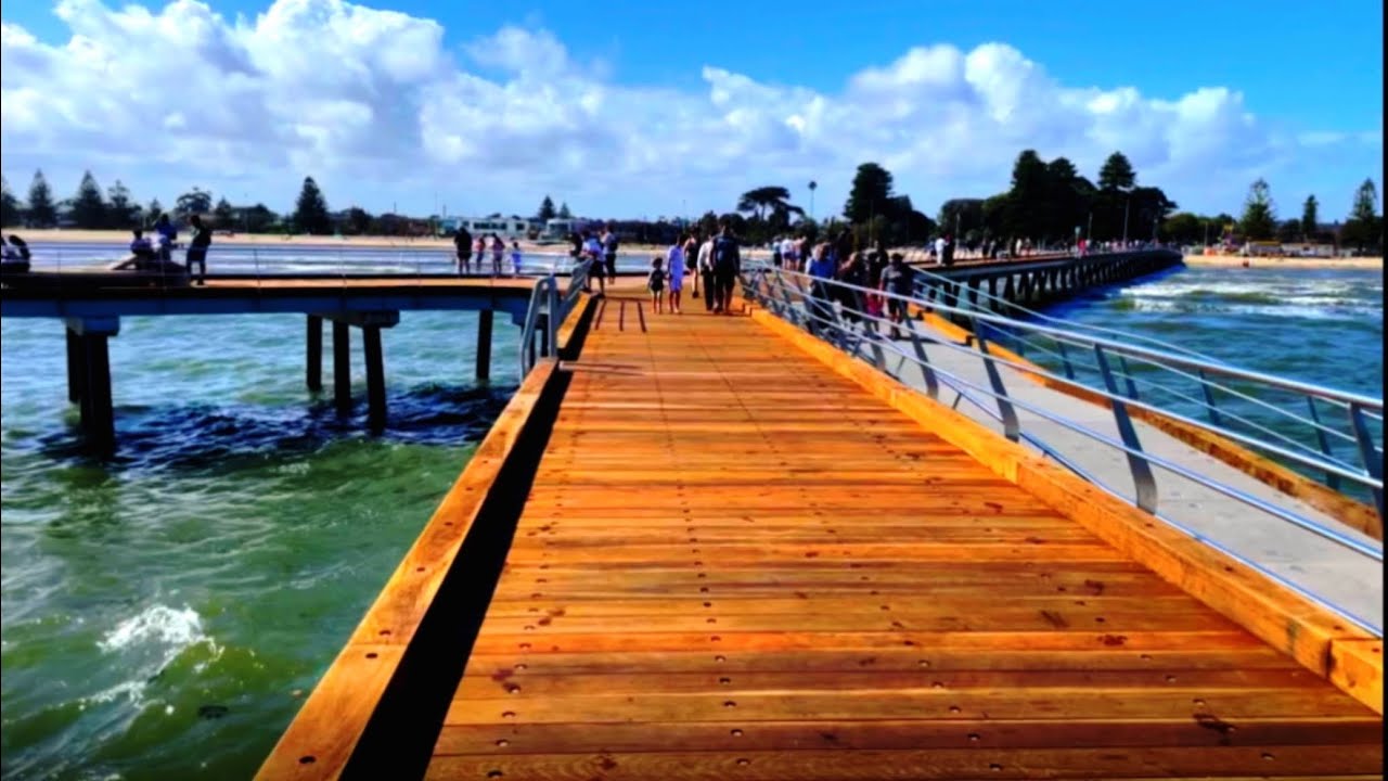 Altona Pier Walk: 2023 Re-Development, Victoria, Australia