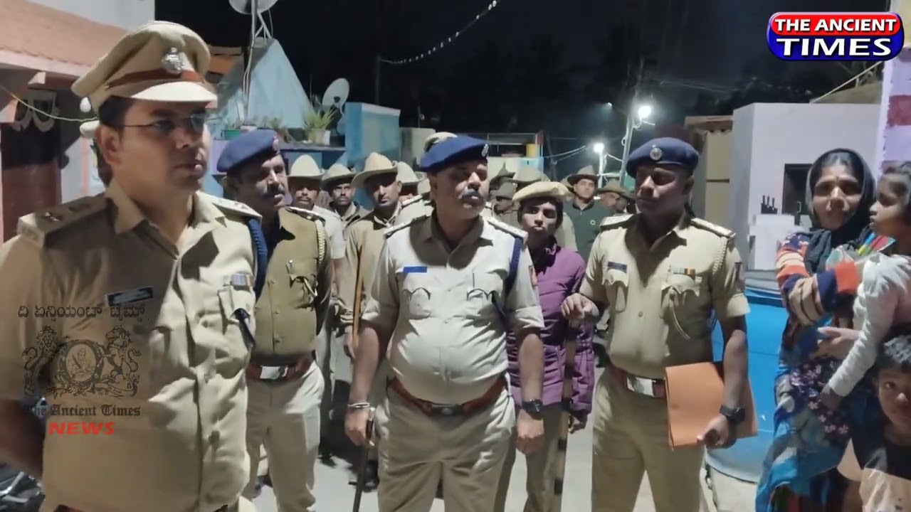 ROWDIES FREE KGF : ROUTE MARCH BY KGF DISTRICT POLICE S.P SHIVANSHU RAJPUT...