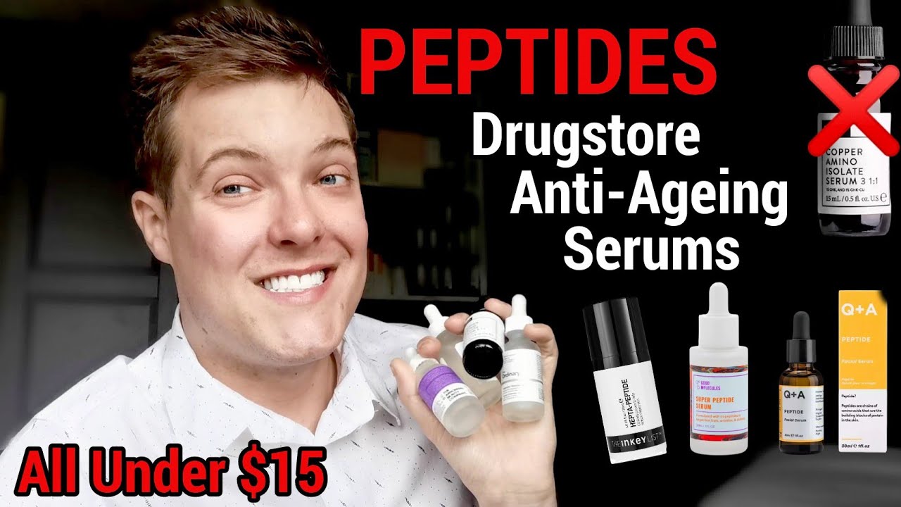 PEPTIDE SERUMS - Drugstore Dupes for Luxury Anti-Ageing Peptide Serums