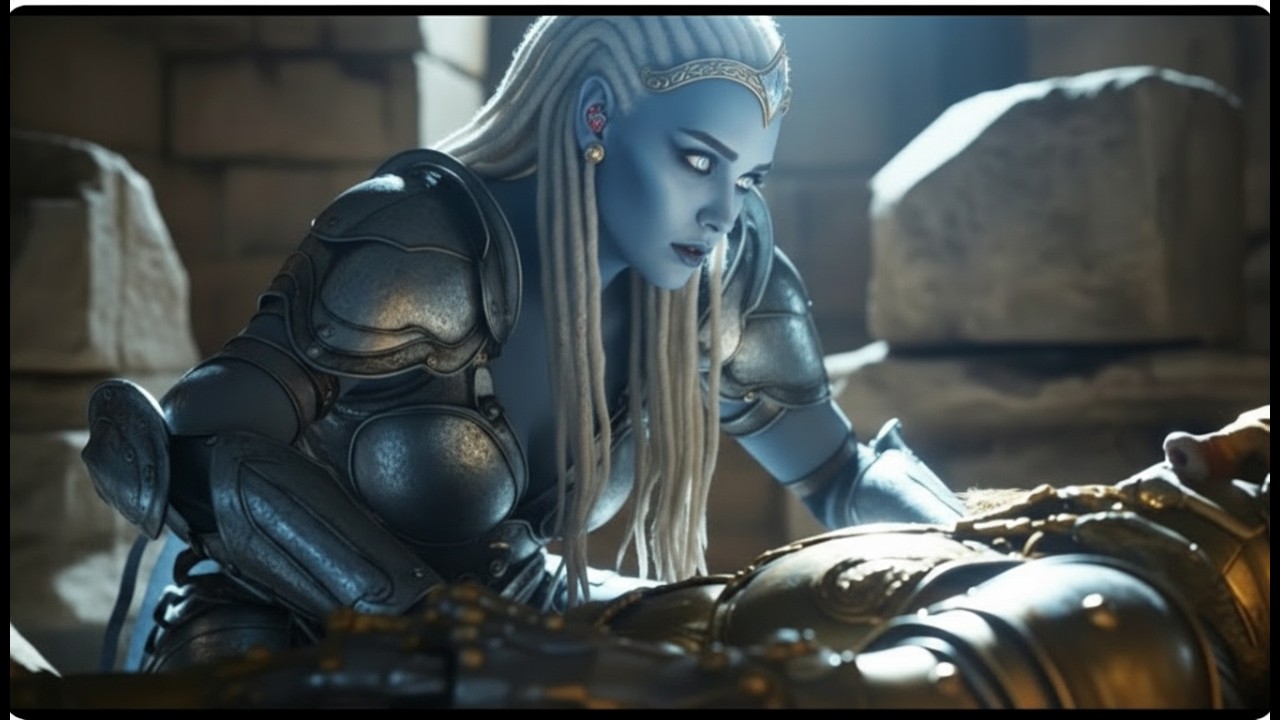 She Seized My Wrist — “Only My Husband May Touch My Armor.”
