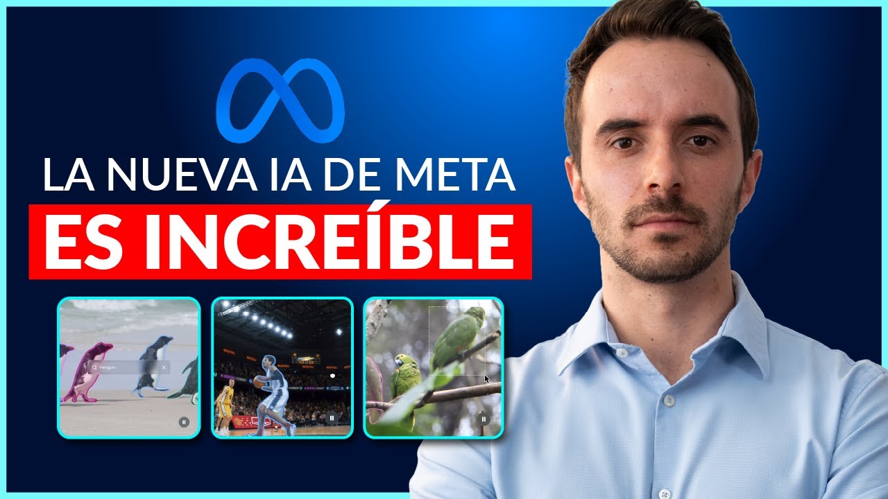 BRUTAL! 🤯 Nueva IA de Meta puede VER TODO en nuestros anuncios (SAM 3)
