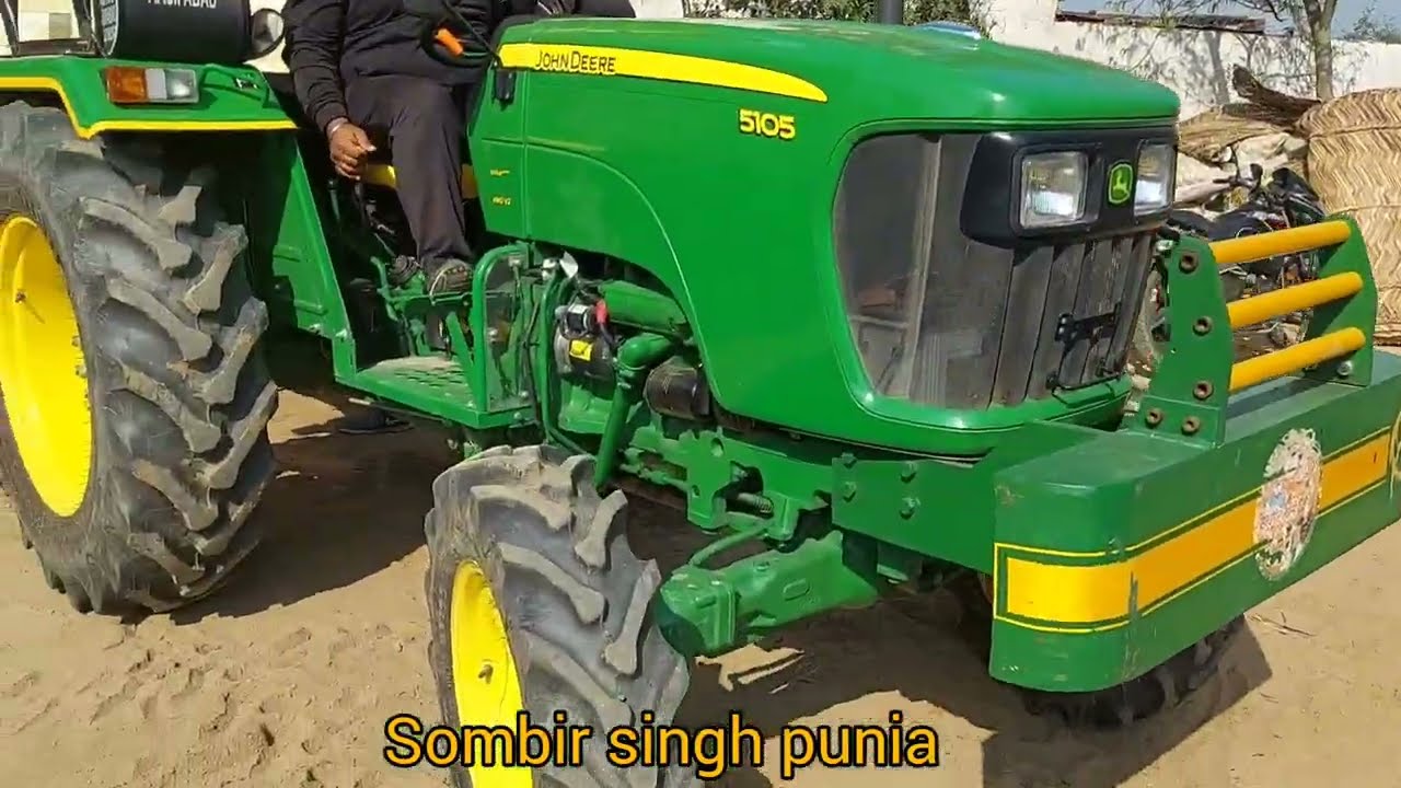 जैसा डीजल लेता है वैसा काम भी करता है 4x4 5105 john deere