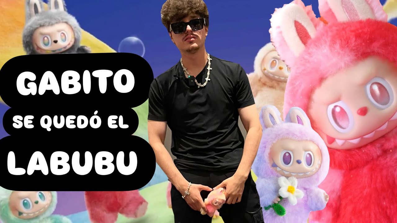 Gabito Ballesteros destapa el Labubu Big Into Energy por primera vez  | Karen Casillas