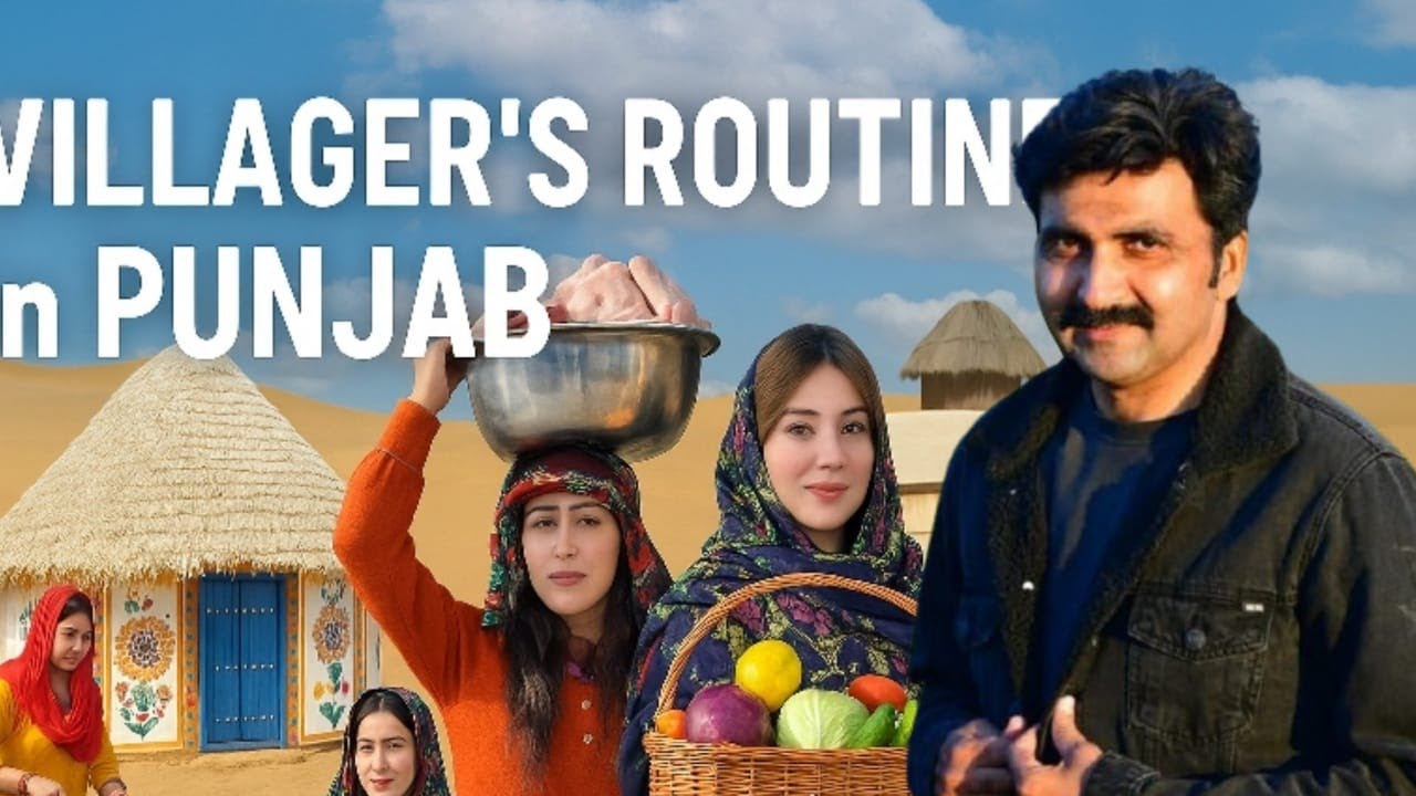 Villager's Routine in Punjab Pakistan | A day in a farmer's life
