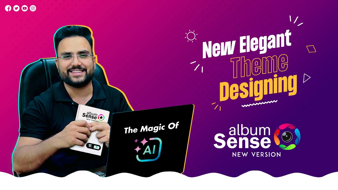 Best Album Designing Software 2025 | Elegant Theme for Wedding Albums