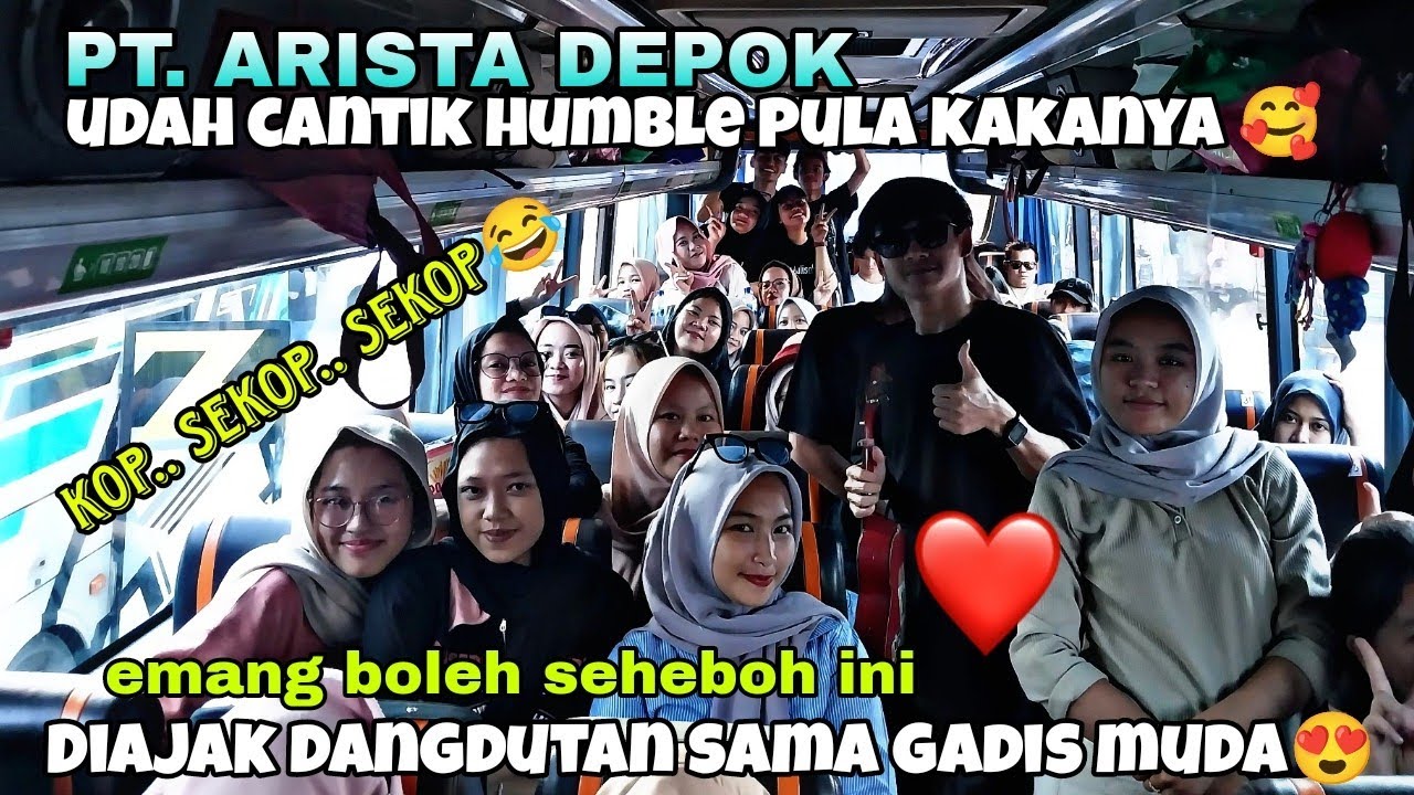 PENGAMEN ANYER//KALI INI DIAJAK DANGDUTAN SAMA PASUKAN GADIS MUDA CANTIK &HUMBLE 🥰😍