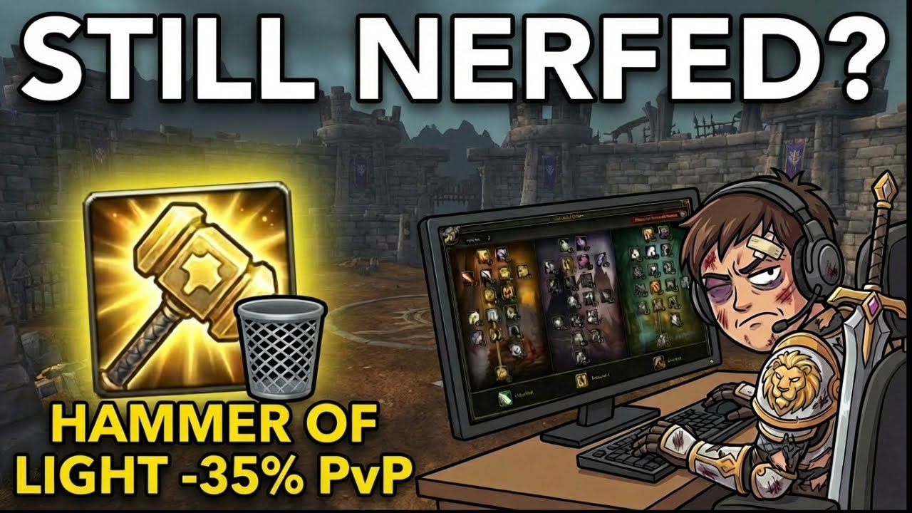 MIDNIGHT PRE-PATCH: Ret Templar Hammer of Light is TRASH?! (-35% Nerf), UI Fixes, PvP & Quests | WoW
