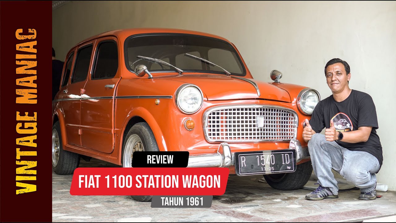 DIJUAL❗FIAT 1100 Station Wagon Tahun 1961 Full Restorasi | Vintage Maniac