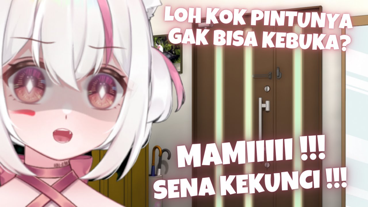 ПАНИКА! Сена заперта в доме | Nekoyama Sena