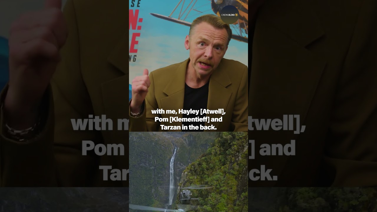 Simon Pegg Has The Best Tom Cruise Story From 'Mission: Impossible' 8 🚁🦈