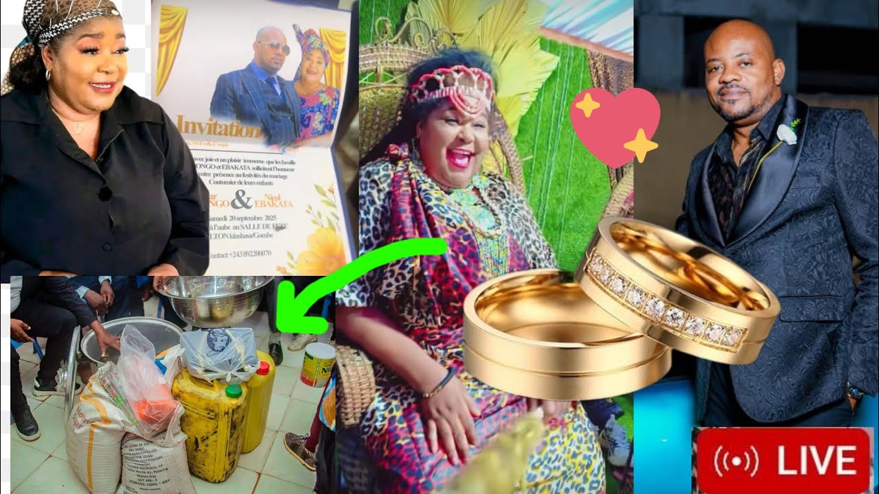 ENDIRECT🎊💍💞YA NICOLE EBAKATA NA TONTON OMARI KABONGO INCROYABLE SURPRISE AIDA LOBA BIEN VRAI OU FAUX