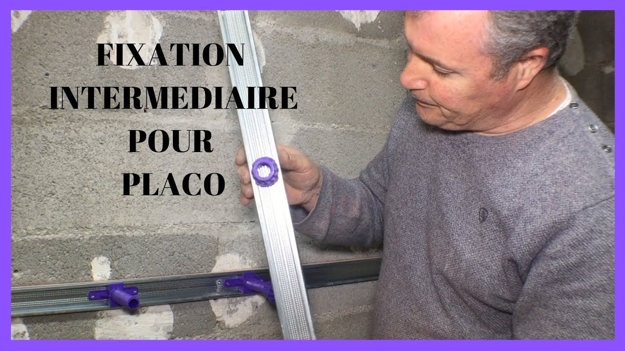 POSE DES RAILS DE PLACO DANS MON ATELIER