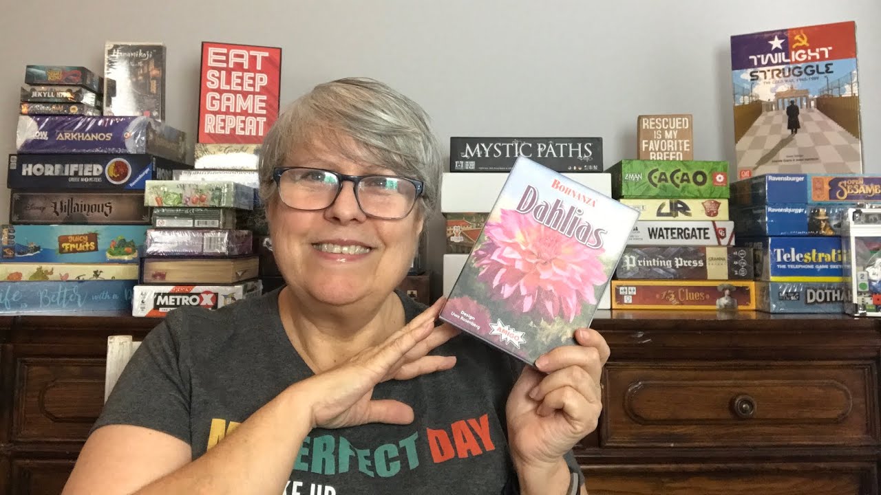 Bohnanza Dahlias - Get a CLUE - Casual Gamer #151
