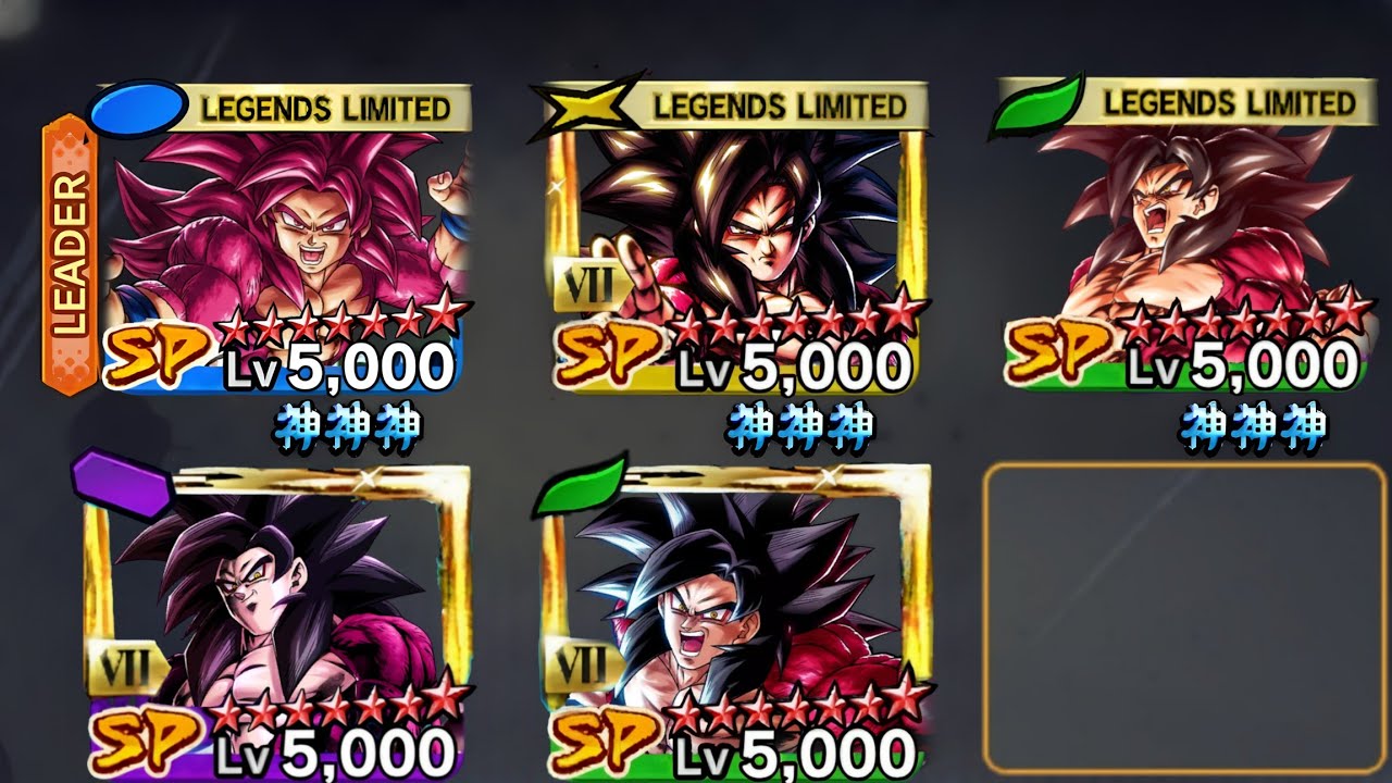 Full Super Saiyan 4 Goku Team!!!
