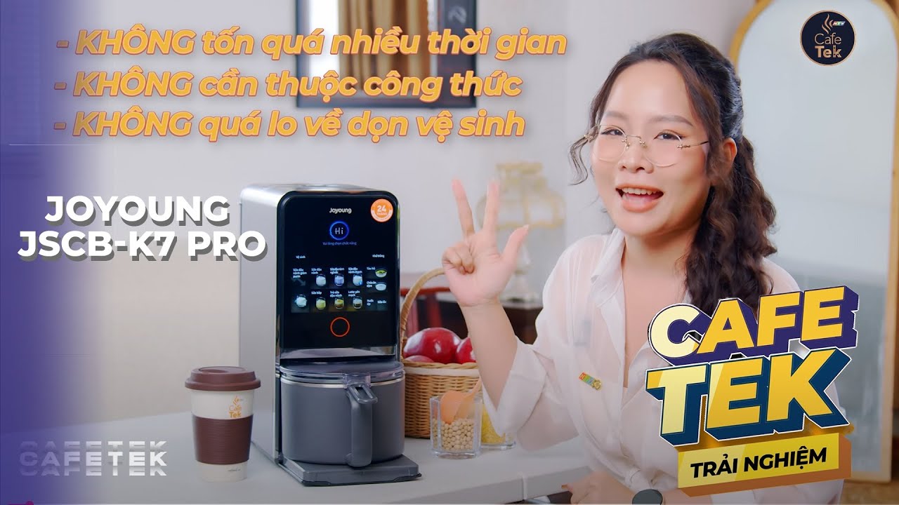 REVIEW MÁY NẤU SỮA HẠT TỰ LÀM SẠCH JOYOUNG K7 PRO