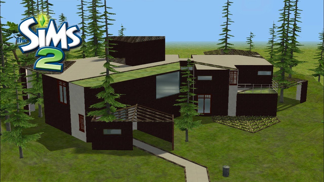 ♢ Modern Forest House ♢ The Sims 2 Build ♢