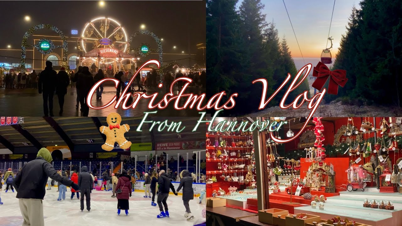 Christmas VLOG ||Mountains, Christmas market and more🎄|| 4-days trip to Hannover💫