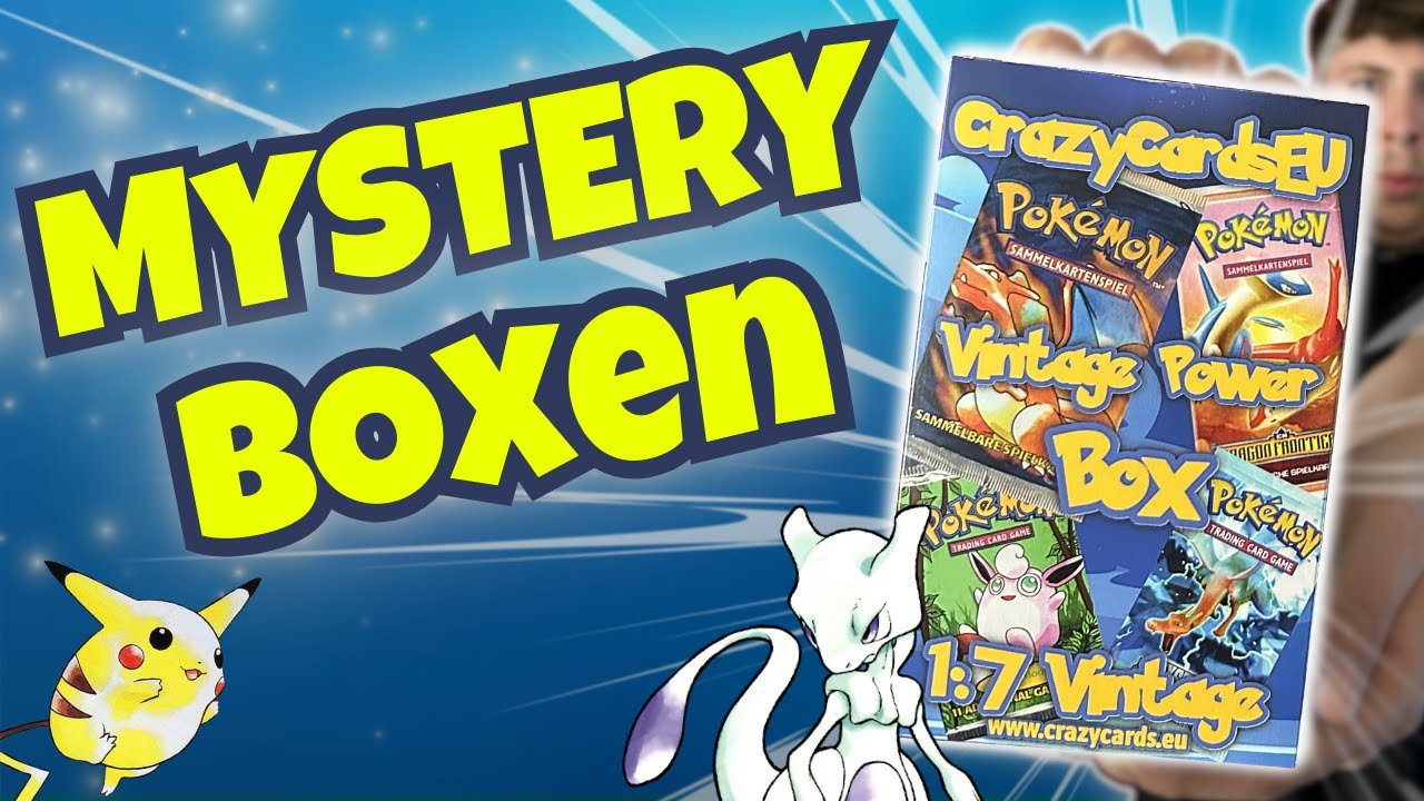 Wie GUT sind die VINTAGE BOXEN von CrazyCards?! 😱🔥