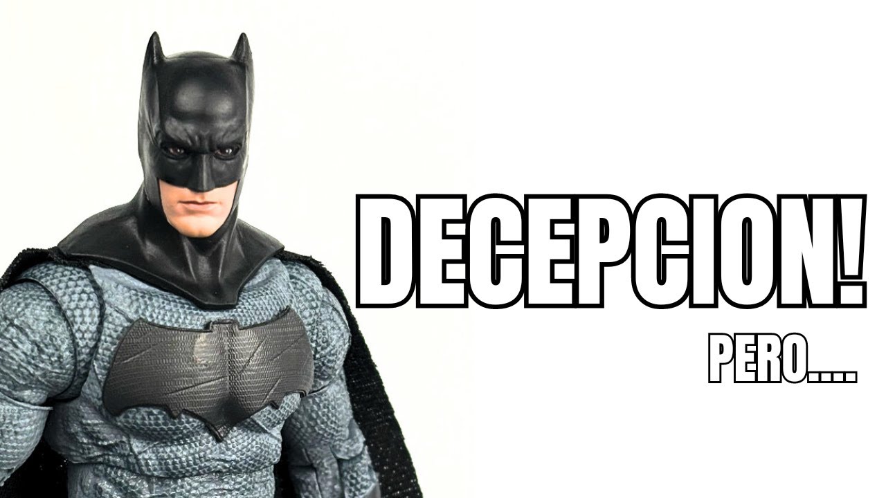 ABRIENDO AL BATFLECK BATMAN V SUPERMAN MCFARLANE TOYS DC MULTIVERSE
