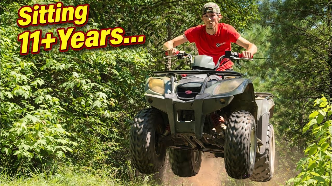 Kymco MXU 150 Revival | Стоял без дела более 11 лет!