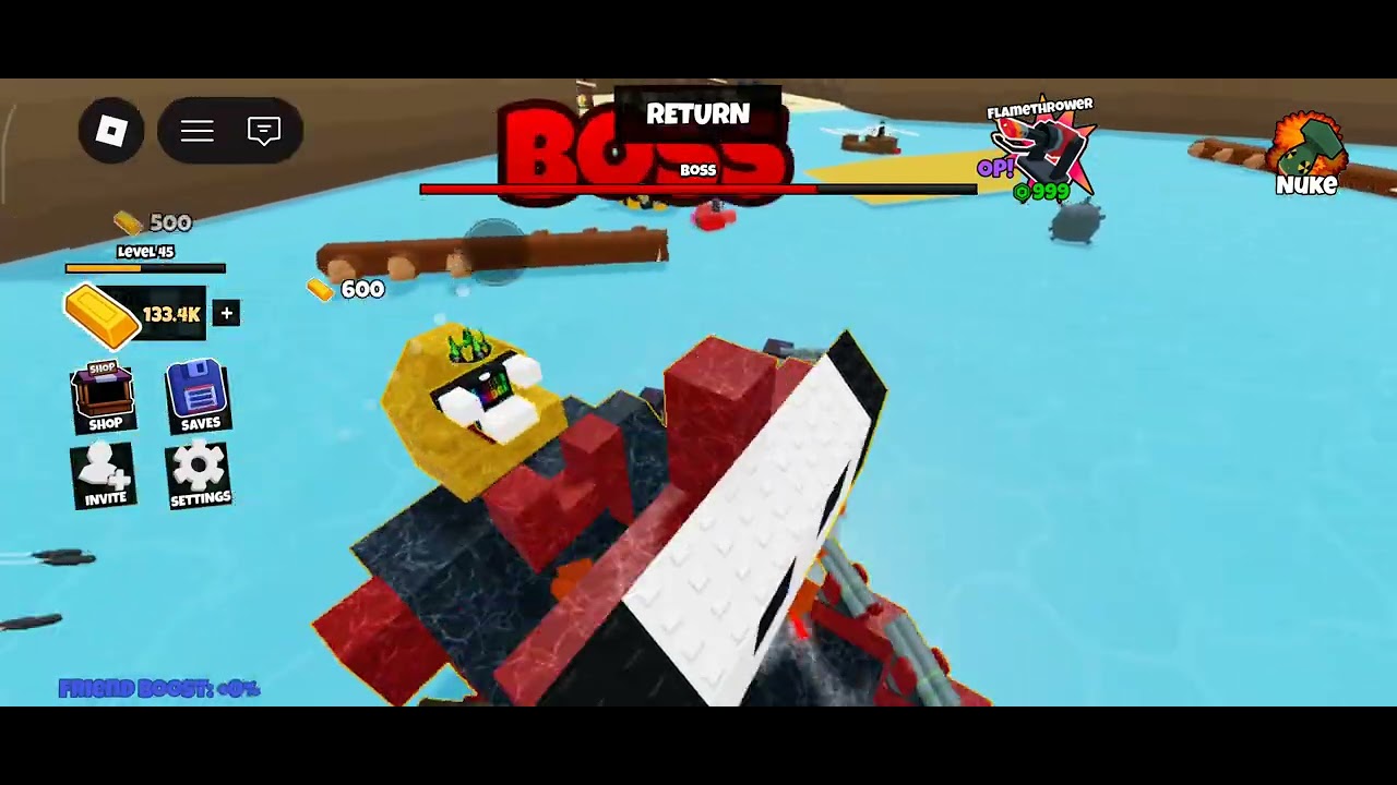 Am construit 5 bărci pe battle boat „4 le aveam deja salvate